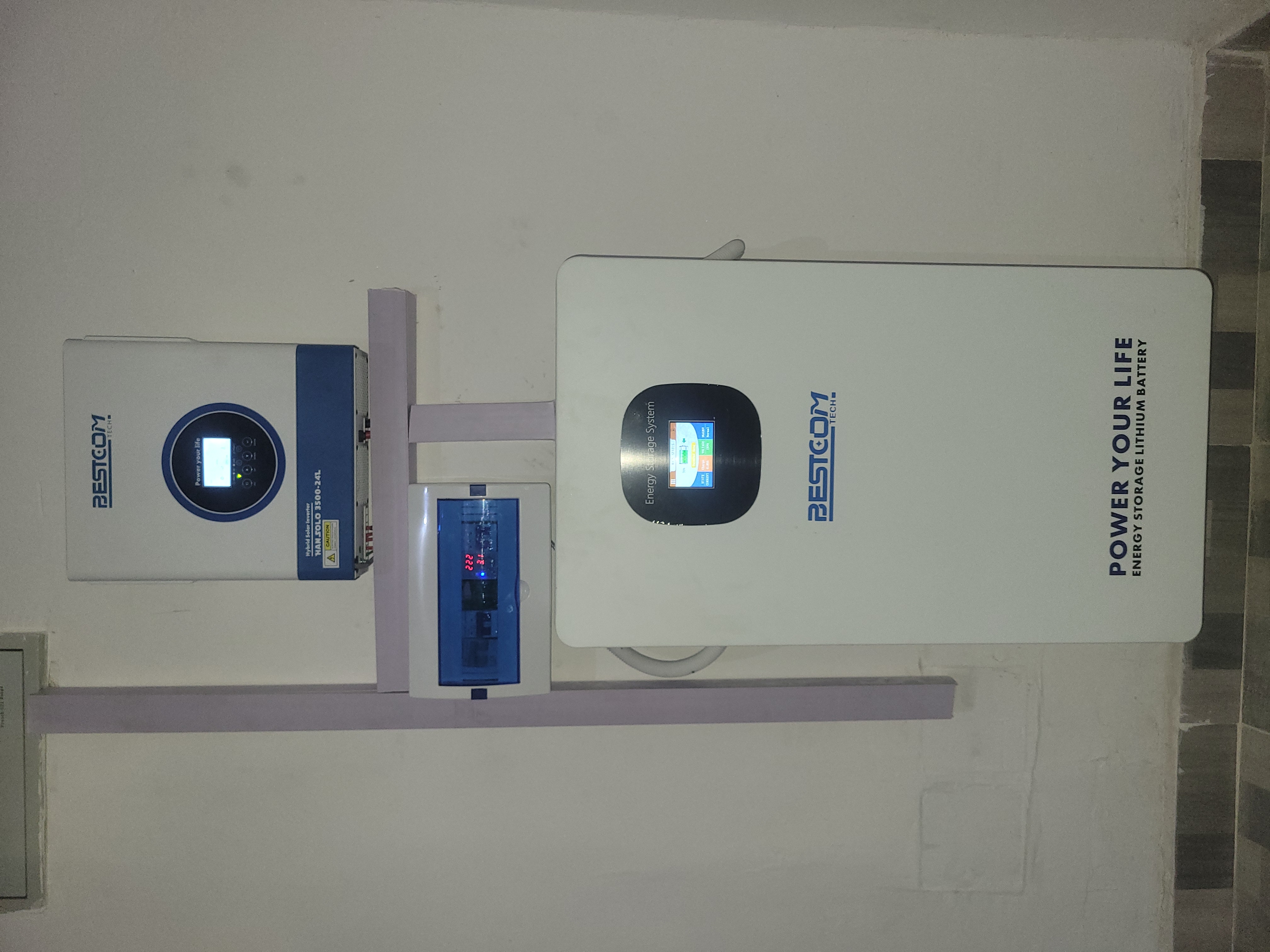 5kW residential solar setup by GENEXT TECH